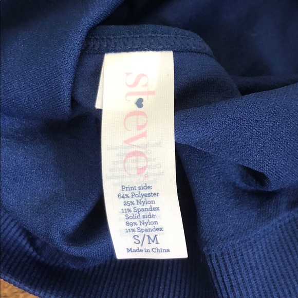 SAINT EVE BLUE REVERSIBLE MEDIUM-IMPACT SPORTS BRA - Picture 6 of 6